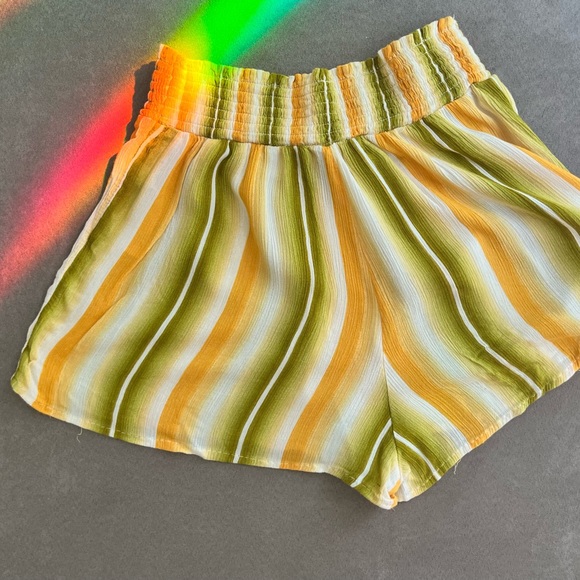 Urban Outfitters Out from Under Smocked Short Striped Beachwear Swim Coverup - Picture 3 of 8